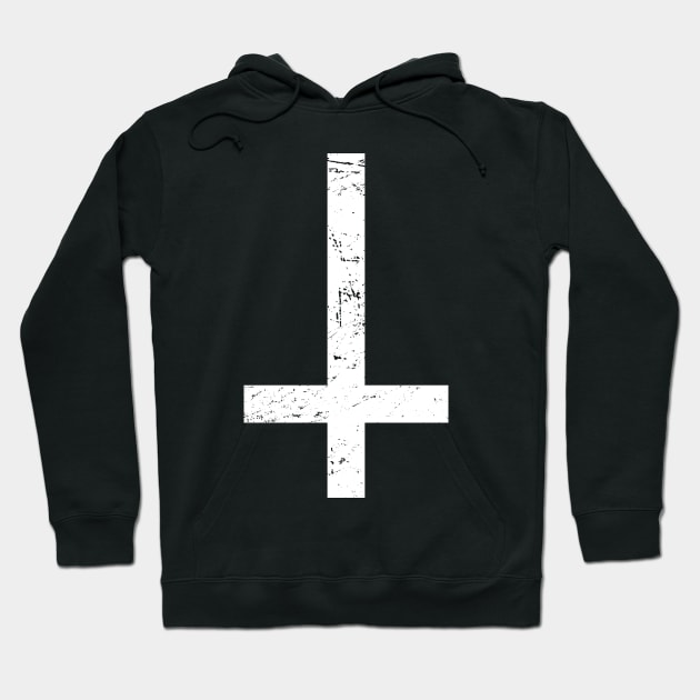 Inverted Cross | Goth Hoodie by MeatMan